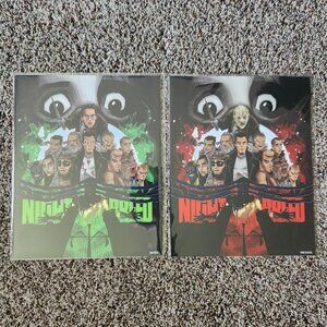 Night Breed 8" x 10" Art Print Set of 2 - Limited out of /150 & /2400 - Bam Box